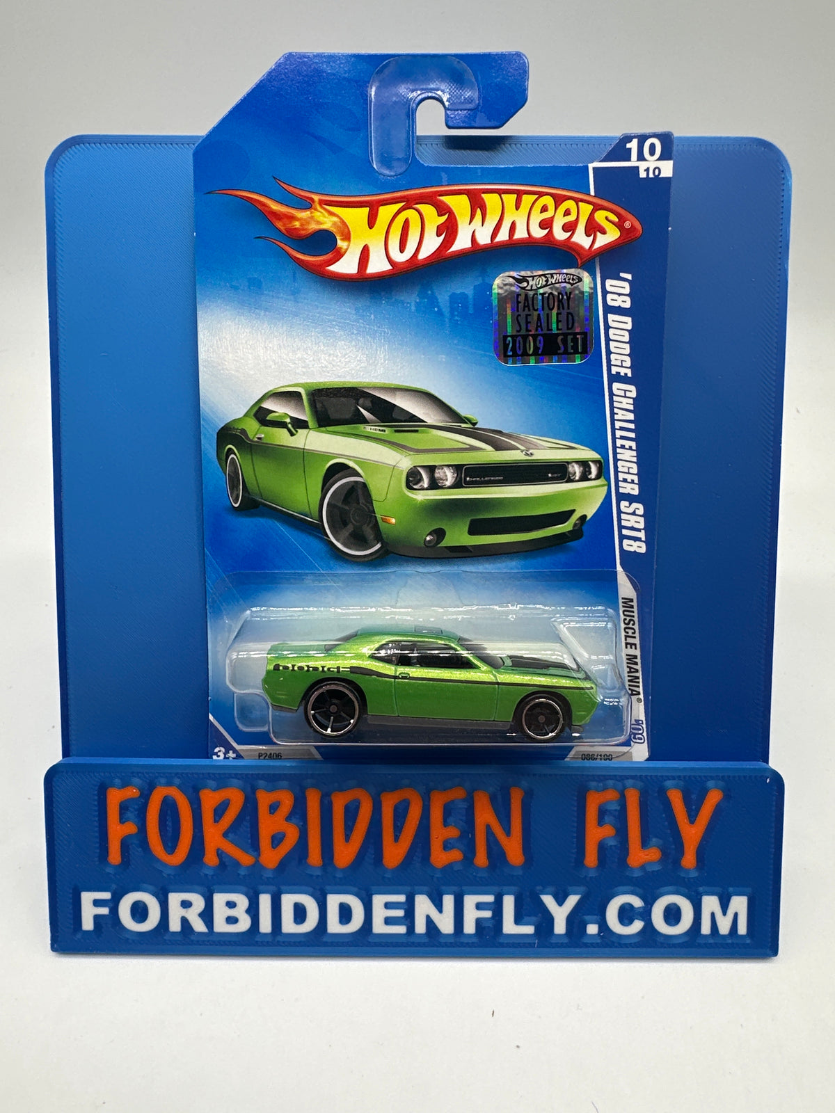 Hot Wheels Mainline - 2009 Factory Stickered - Muscle Mania Series - ‘08 Dodge Challenger SRT8 - Lot Of 2