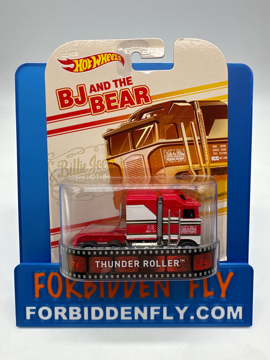 Hot Wheels Retro Entertainment Premium Single - 2014 BJ and the Bear Thunder Roller (Movie Reel Packaging)