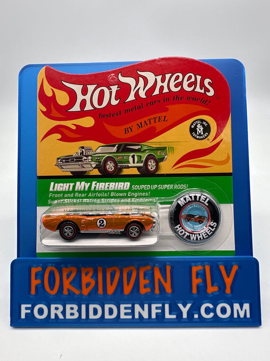 Hot Wheels RLC Red Line Club 2016 Release - Orange Light My Firebird
