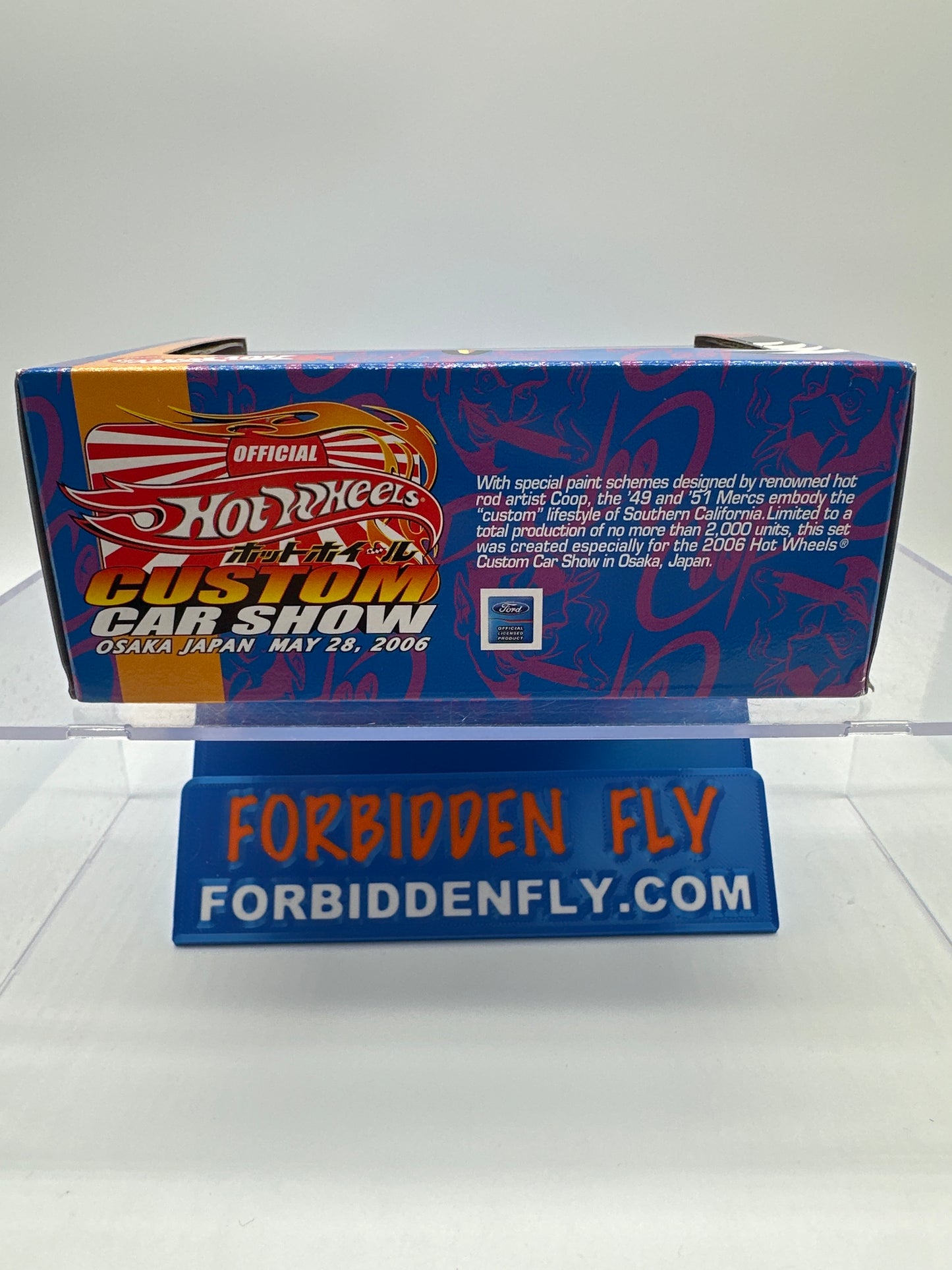 Hot Wheels Collectors - 2006 Custom Car Show Japan Convention Exclusive - Coop Designed SoCal Style ‘49 & ‘51 Merc Set