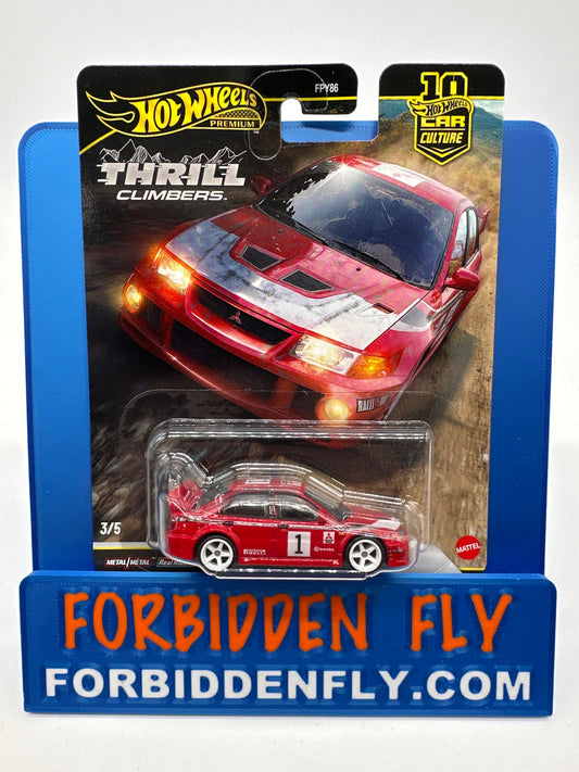 Hot Wheels Car Culture Premium - 2026 Thrill Climbers Series Single - #3/5 - Mitsubishi Lancer Evolution VI