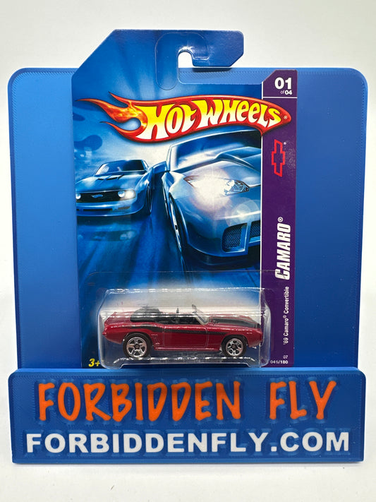 Hot Wheels Mainline - 2007 Camaro Series - ‘69 Camaro Convertible