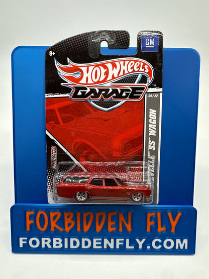 Hot Wheels Premium - HW Garage Series (GM) - Red ‘70 Chevelle SS Wagon (#4/22)