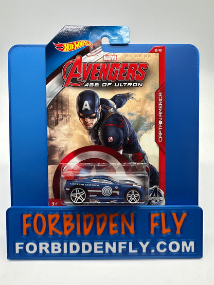 Hot Wheels - 2014 Wal Mart Exclusive Marvel Age Of Ultron Series - Complete Set of 8