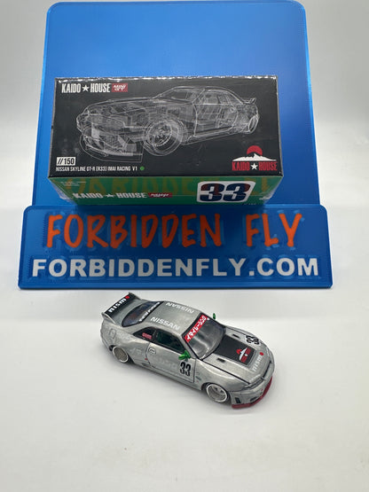 Kaido House (x MiniGT) - Chase #150 - Nissan Skyline GT-R (R33) Imai Racing V1 - Green