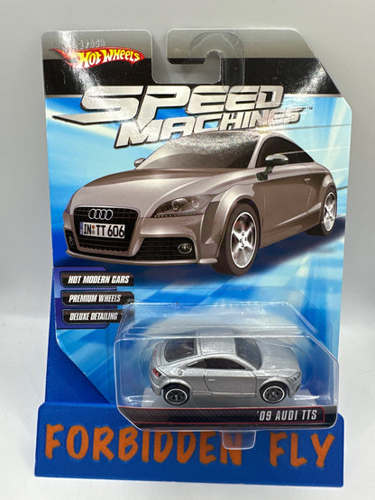 Hot Wheels Premium 2012 Speed Machines Series Single - Silver ‘09 Audi TTS