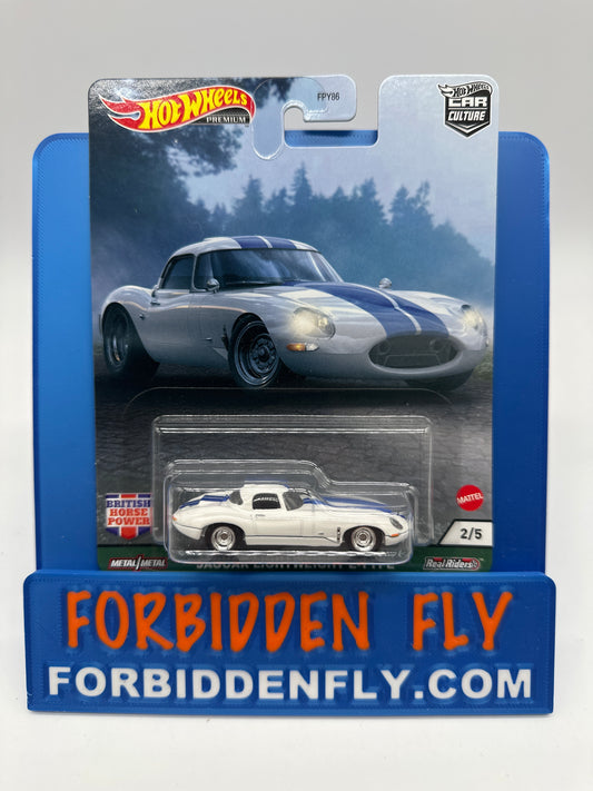 Hot Wheels Car Culture Premium - British Horsepower Series - #2/5 - Jaguar Lightweight E-Type
