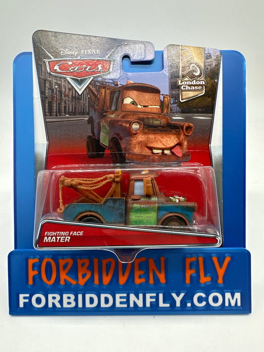 Disney Pixar Cars Movie - London Chase Series - Fighting Face Mater