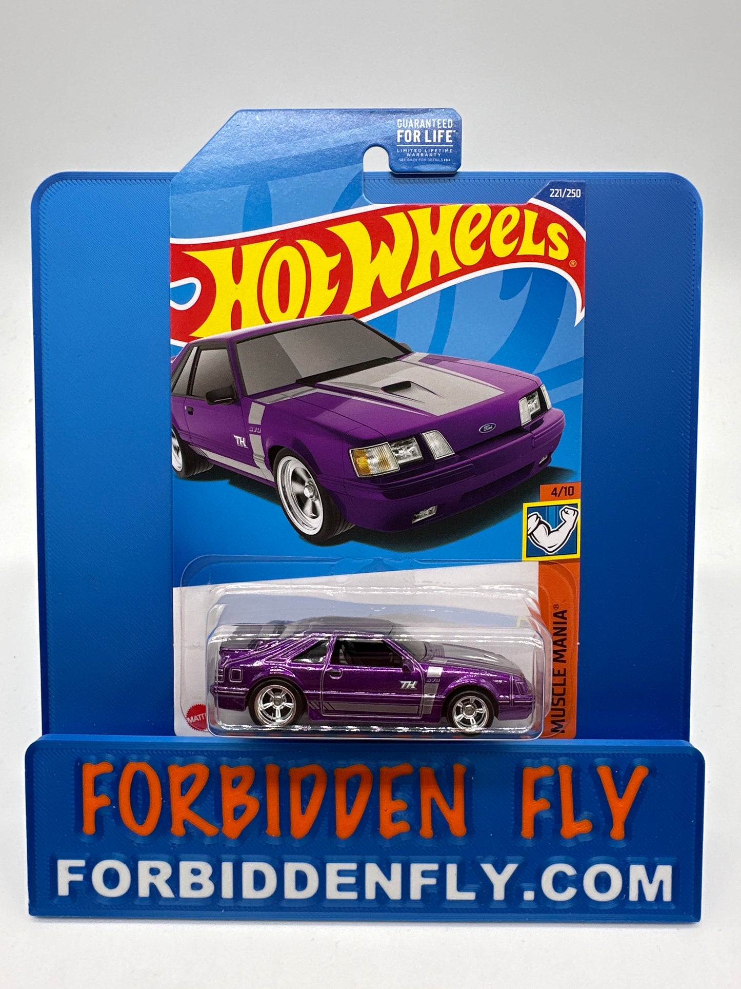 Hot Wheels 2022 M Case Super Treasure Hunt - ‘84 Mustang SVO