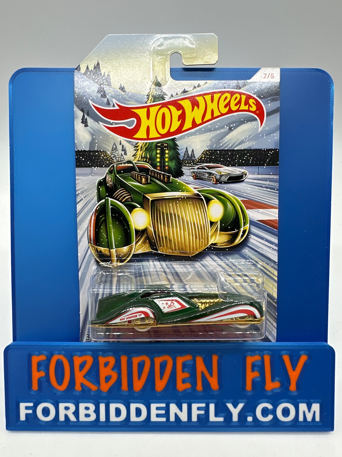 Hot Wheels - Wal Mart Exclusive 2019 Holiday Hot Rods Series - Complete Set of 6