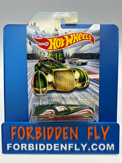 Hot Wheels - Wal Mart Exclusive 2019 Holiday Hot Rods Series - Complete Set of 6