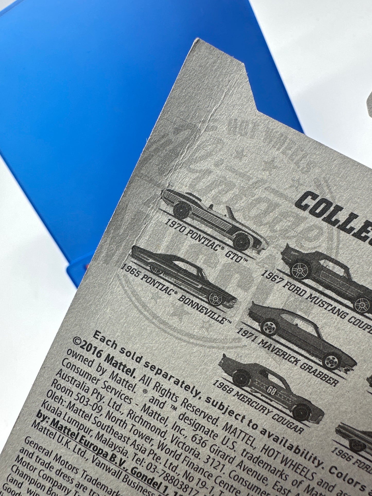 Hot Wheels - Walmart Exclusive 2016 Vintage American Muscle Series - Complete Set of 10