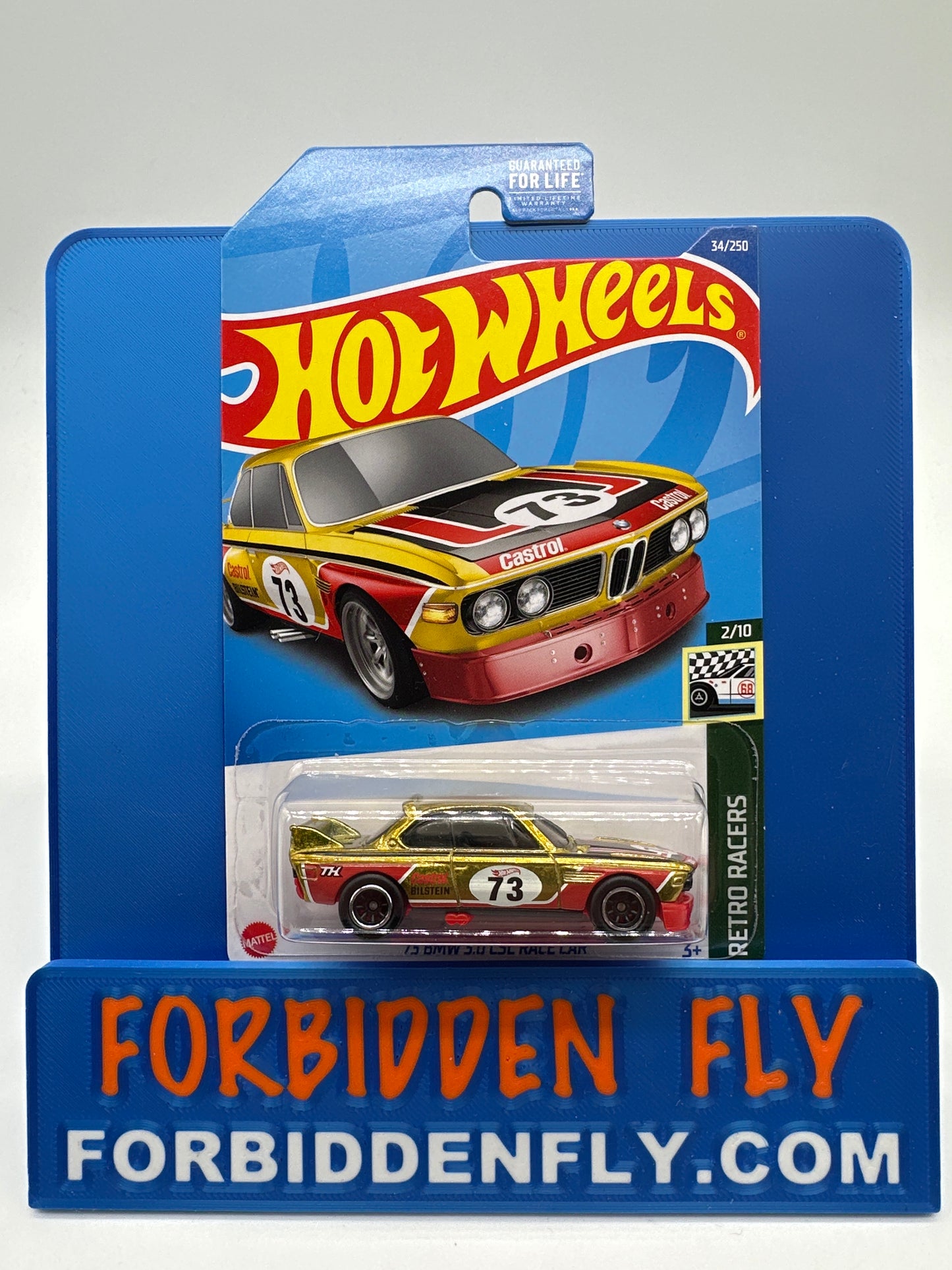 Hot Wheels 2022 Super Treasure Hunt - ‘73 BMW 3.0 CSL Race Car