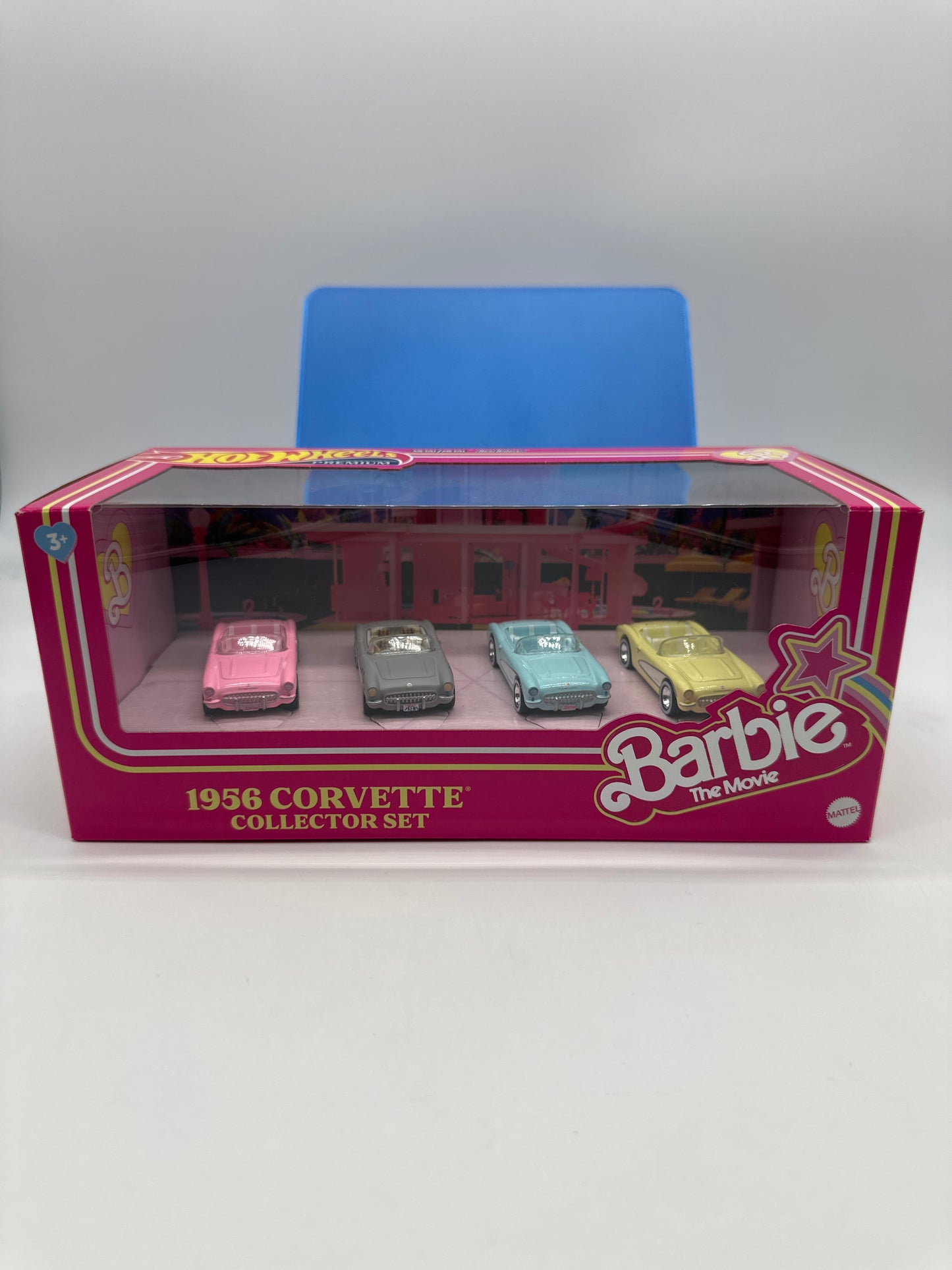 Hot Wheels - RLC Red Line Club 2023 Release - 1956 Barbie Corvette Collector Set 4 Pack