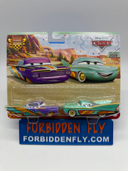 Disney Pixar Cars 2026 - 20 Year Anniversary Release (Two) 2 Pack - Race to Celebrate Ramone & Flo