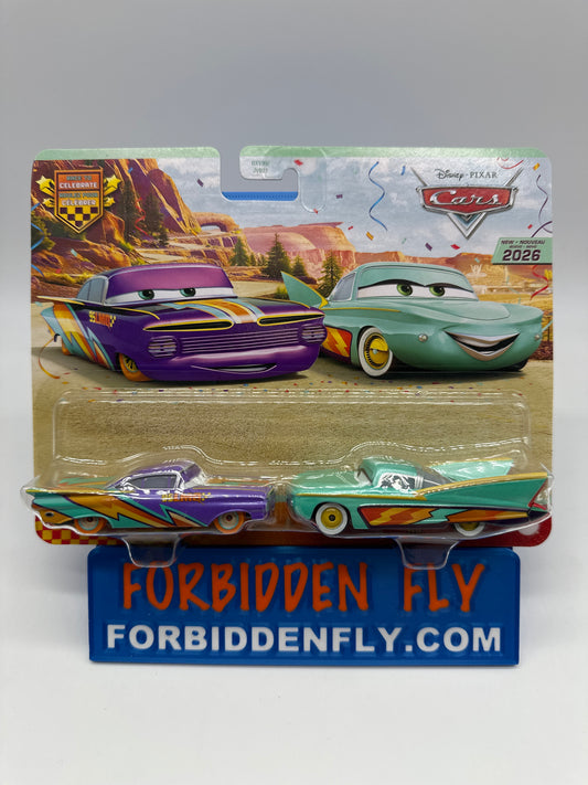 Disney Pixar Cars 2026 - 20 Year Anniversary Release (Two) 2 Pack - Race to Celebrate Ramone & Flo