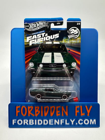 Hot Wheels 2026 Silver Series - Wal Mart Exclusive - Fast & Furious Dream Lineup Series - Complete Set Of 5