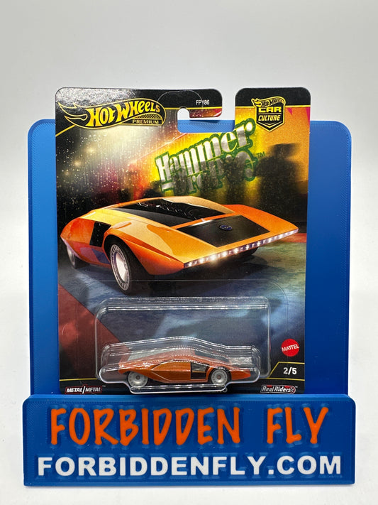 Hot Wheels Car Culture Premium - 2025 Hammer Drop Series Single - #2/5 - Lancia Stratos Zero
