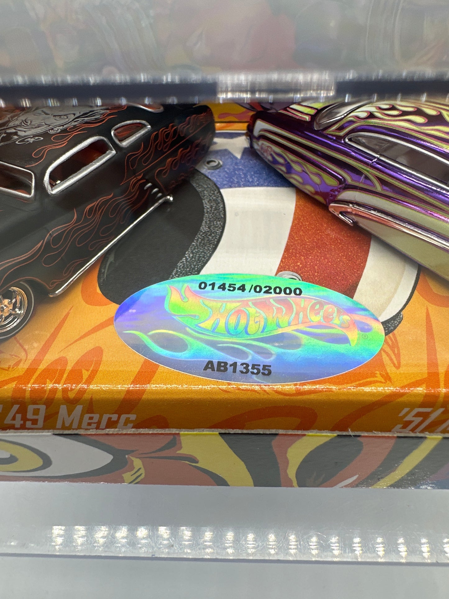 Hot Wheels Collectors - 2006 Custom Car Show Japan Convention Exclusive - Coop Designed SoCal Style ‘49 & ‘51 Merc Set