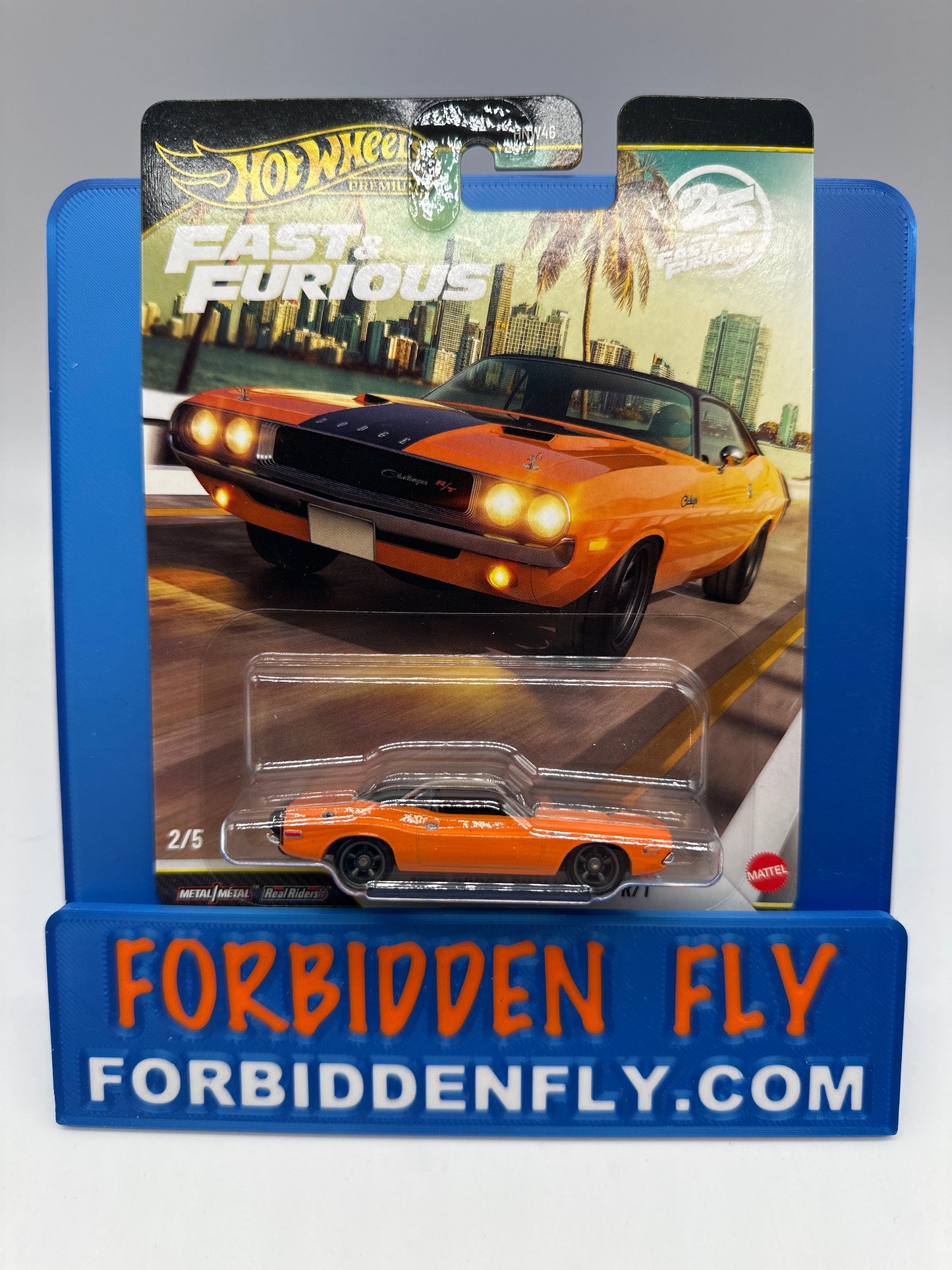 Hot Wheels Premium - 2026 Fast & Furious Mix Q - 25 Years Of Fast & Furious #2/5 - 1970 Dodge Challenger R/T