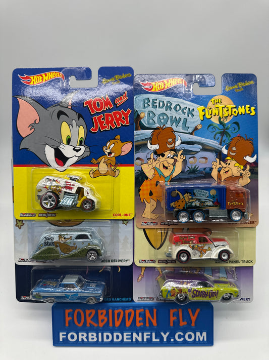 Hot Wheels Premium - Pop Culture 2014 Hannah Barbera Presents Series - Set of 6