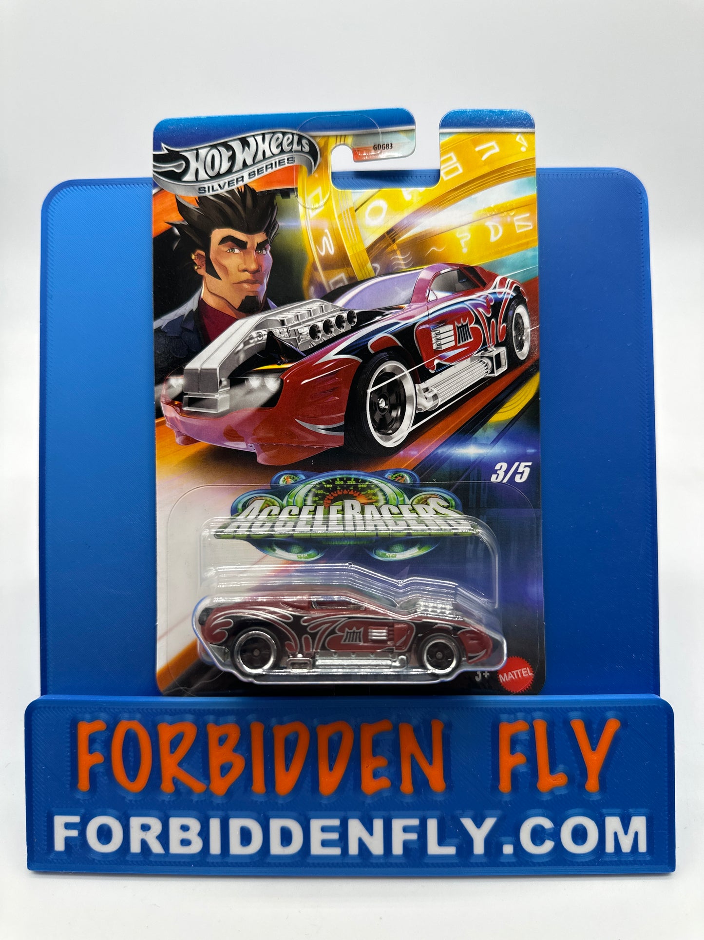 Hot Wheels 2025 Silver Series - Wal Mart Exclusive - AcceleRacers Series - Complete Set Of 5