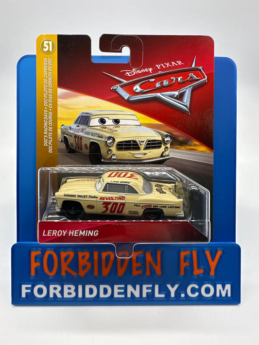Disney Pixar Cars Movie - Doc’s Racing Days Series - Leroy Heming