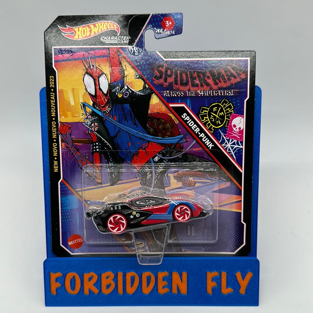 Hot Wheels Character Cars - 2023 Marvel Spider-Man Across the Spider-Verse - Spider-Punk
