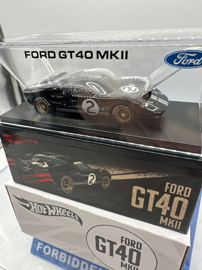 Hot Wheels RLC Red Line Club - 2025 Release - Ford GT40 MKII - Black