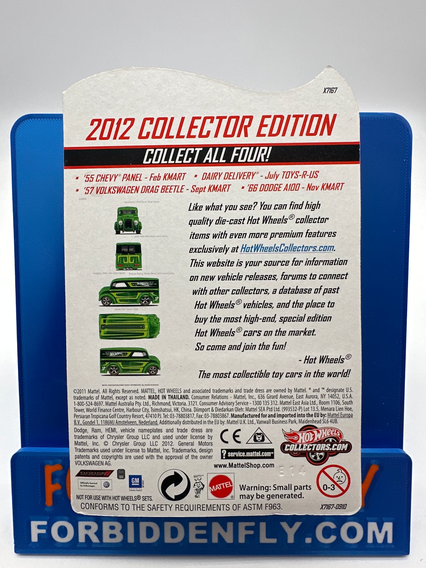 Hot Wheels Mail In - 2012 Collector Edition #2 - Dairy Delivery