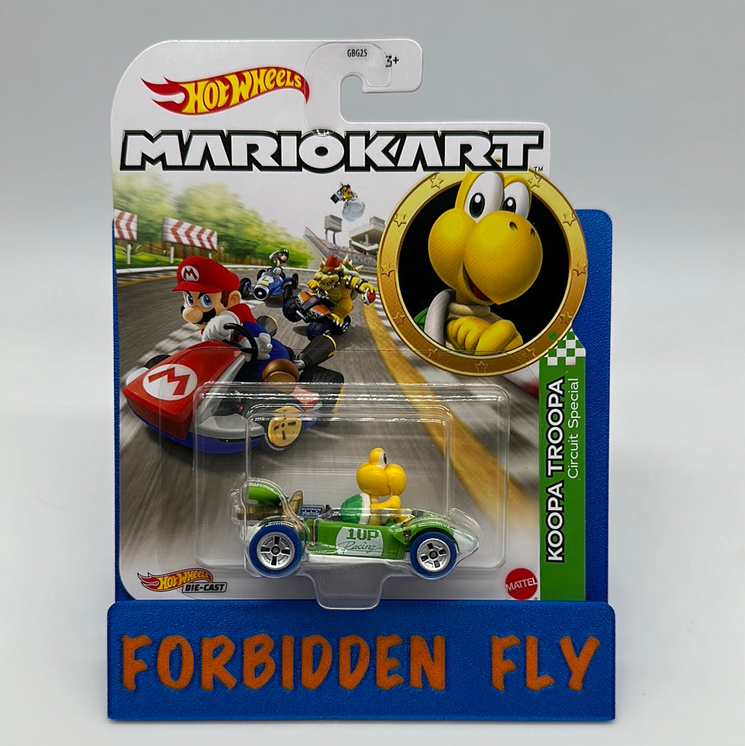 Hot Wheels Mario Kart - Character Kart - Koopa Troopa On Circuit Speci ...