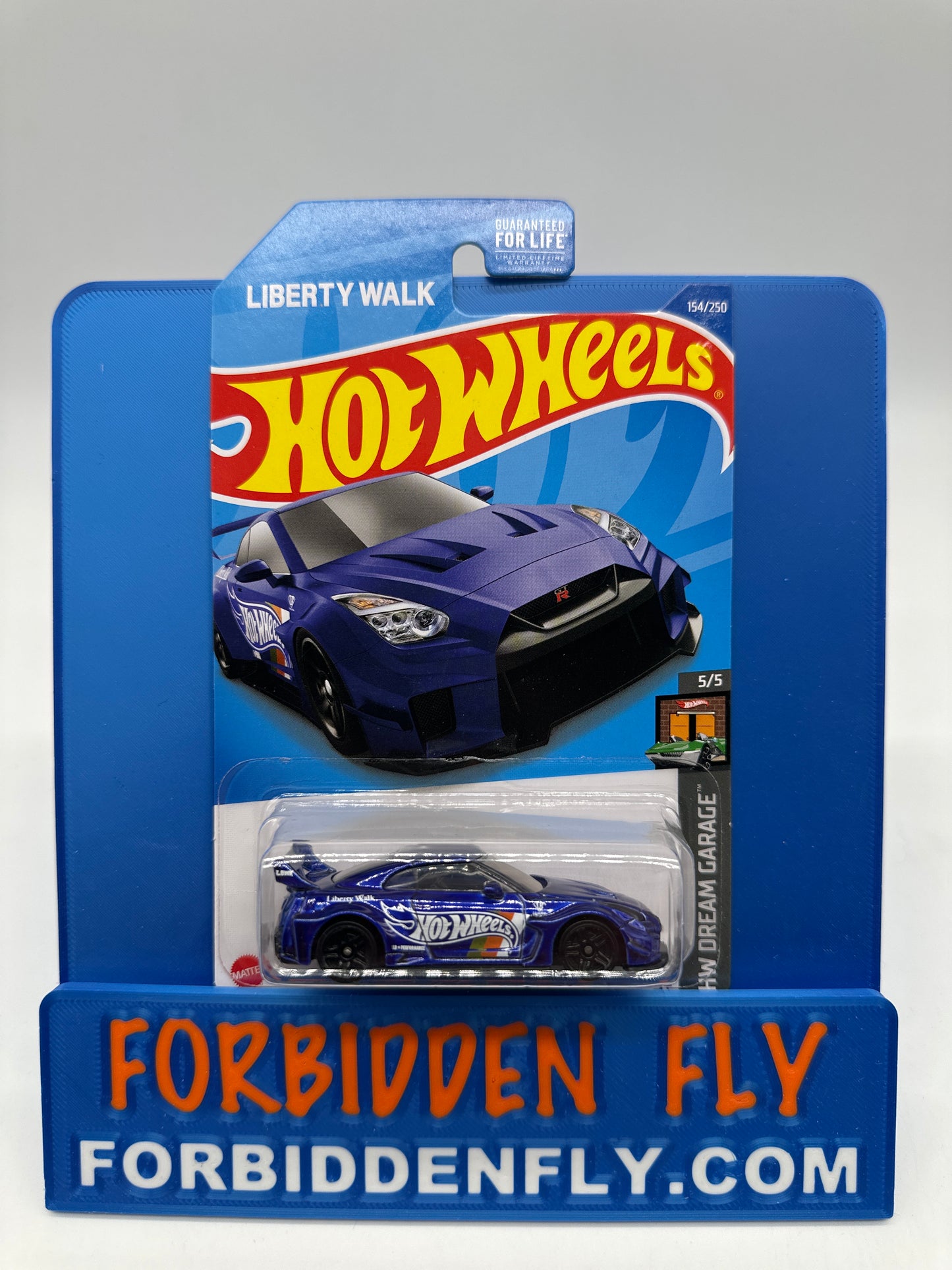 Hot Wheels Mainline - 2022 HW Dream Garage Series - LB-Silhouette Works GT Nissan 35GT-RR Ver.2 - Blue