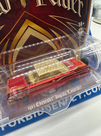 GreenLight - 2026 Hobby Exclusive Artisan Collection Lowrider - #2020001 - Michael Heralda Adlar58 Design 1963 Chevrolet Impala Lowrider - Chase Edition