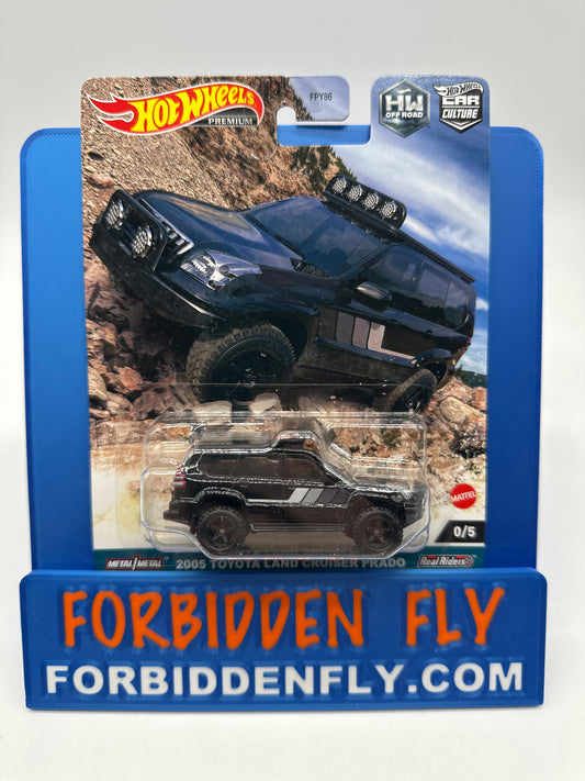 Hot Wheels Car Culture Premium - 2023 HW Off Road Series Single - #0/5 Chase - 2005 Toyota Land Cruiser Prado