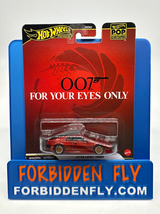Hot Wheels Premium - Pop Culture 2026 Mix T Single - 007 For Your Eyes Only Lotus Esprit Turbo