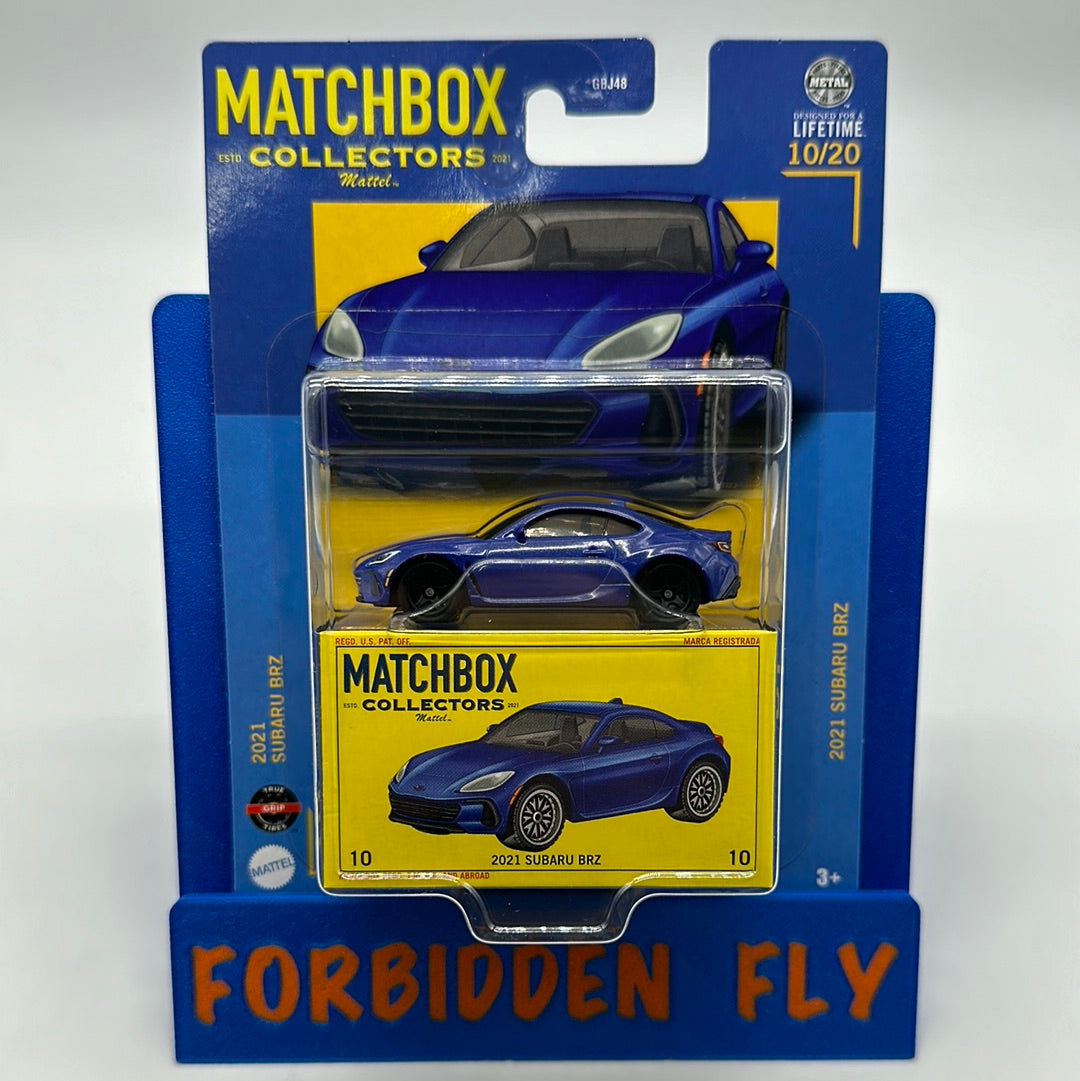 Matchbox Collectors - #10/20 - 2021 Subaru BRZ - Blue