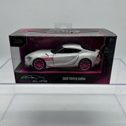 Jada 1:32 Scale - Pink Slips Series - 2020 Toyota Supra - White