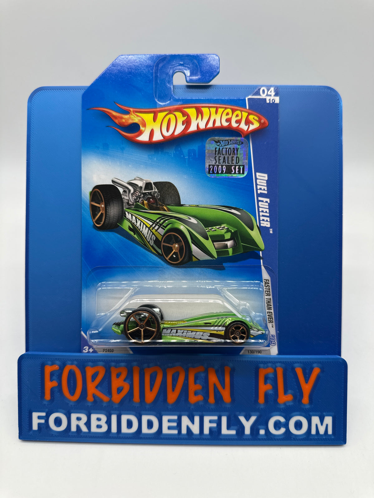 Hot Wheels Mainline - 2009 Factory Stickered - Faster Than Ever Series - Duel Fueler - Lot Of 2