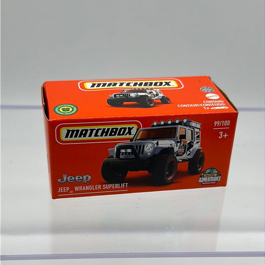 Matchbox Power Grabs - #99/100 - Jeep Wrangler Superlift