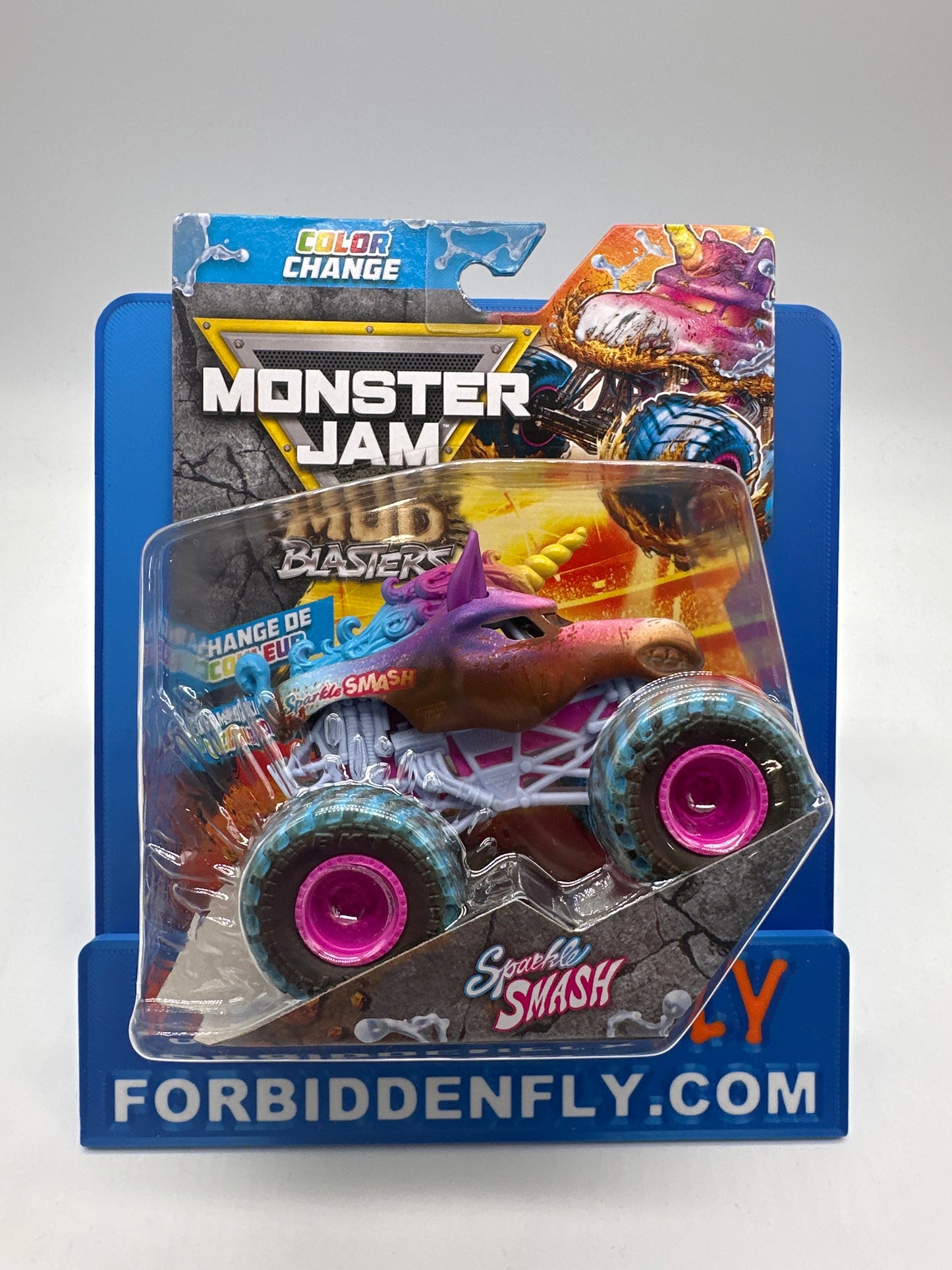 Spinmaster Monster Jam Monster Trucks - Color Change Series 02 - Sparkle Smash
