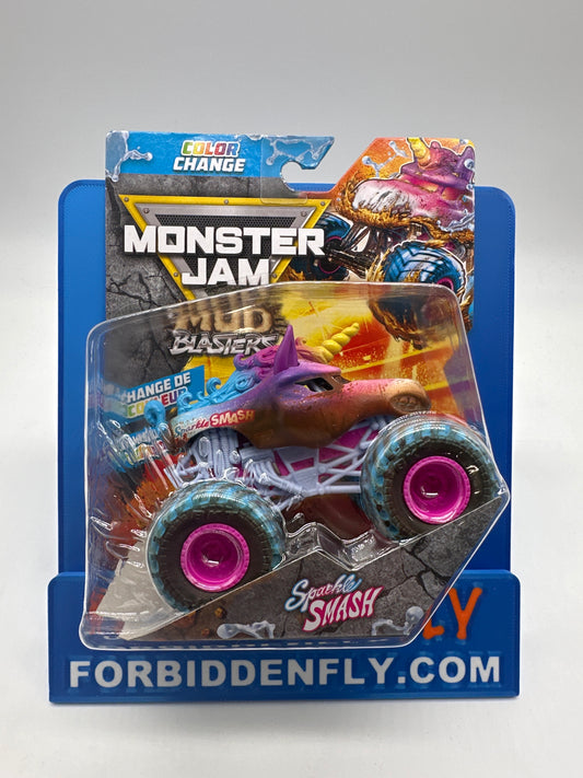 Spinmaster Monster Jam Monster Trucks - Color Change Series 02 - Sparkle Smash