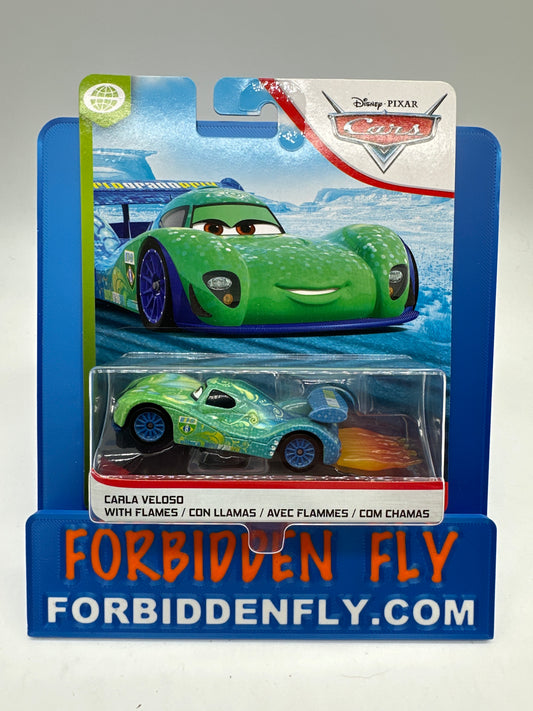 Disney Pixar Cars Movie - WGP Series - Carla Veloso with Flames