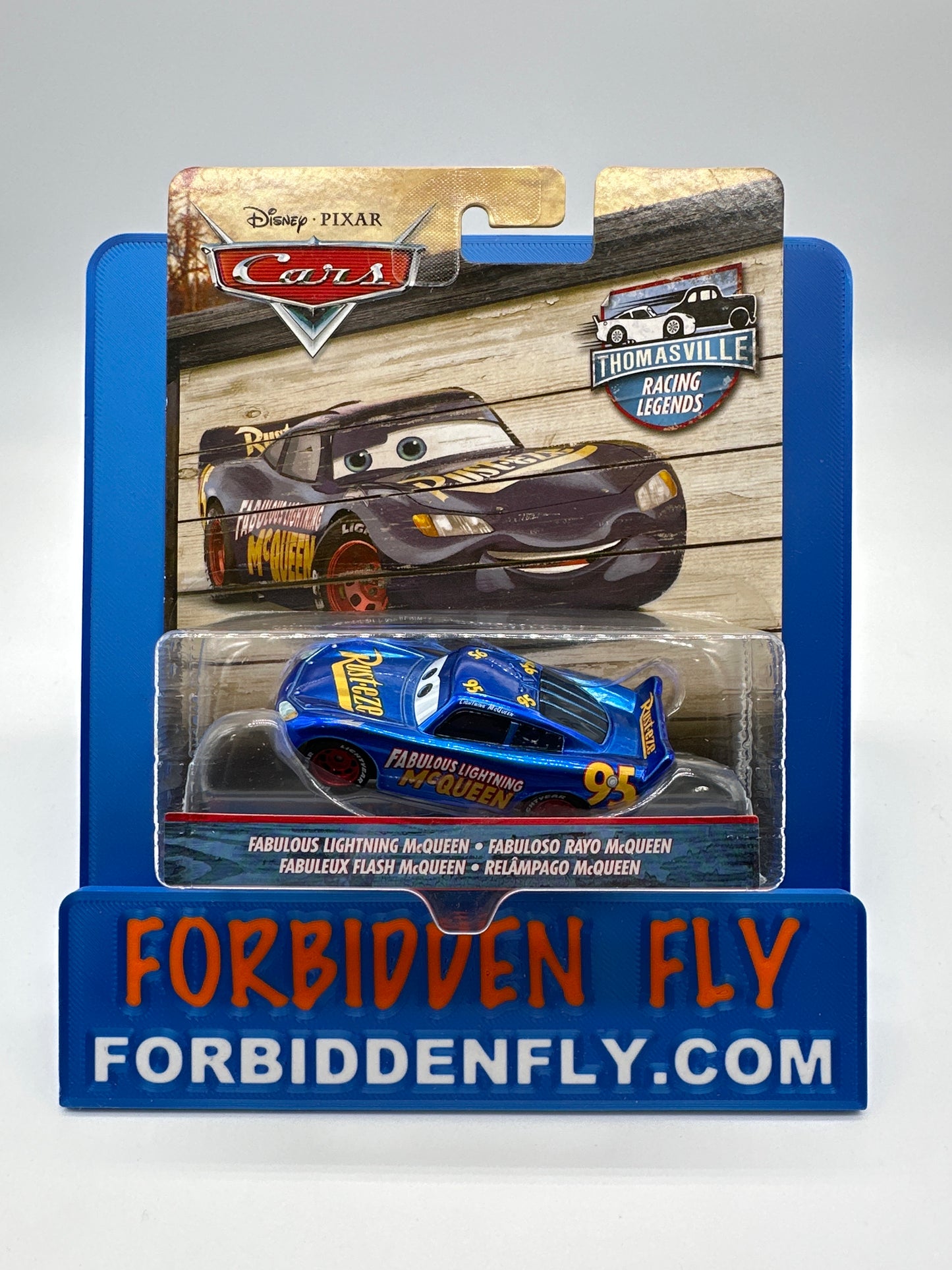 Disney Pixar Cars Movie - Thomasville Racing Legends Tribute Series - #95 Fabulous Lightning McQueen