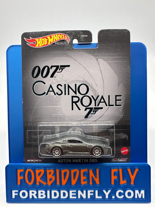 Hot Wheels 2023 Retro Entertainment Premium Single - 007 Casino Royale - Aston Martin DBS