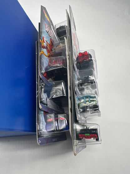 Hot Wheels - 2015 Wal Mart Exclusive Marvel Ultimate Spider-Man Series - Complete Set of 10