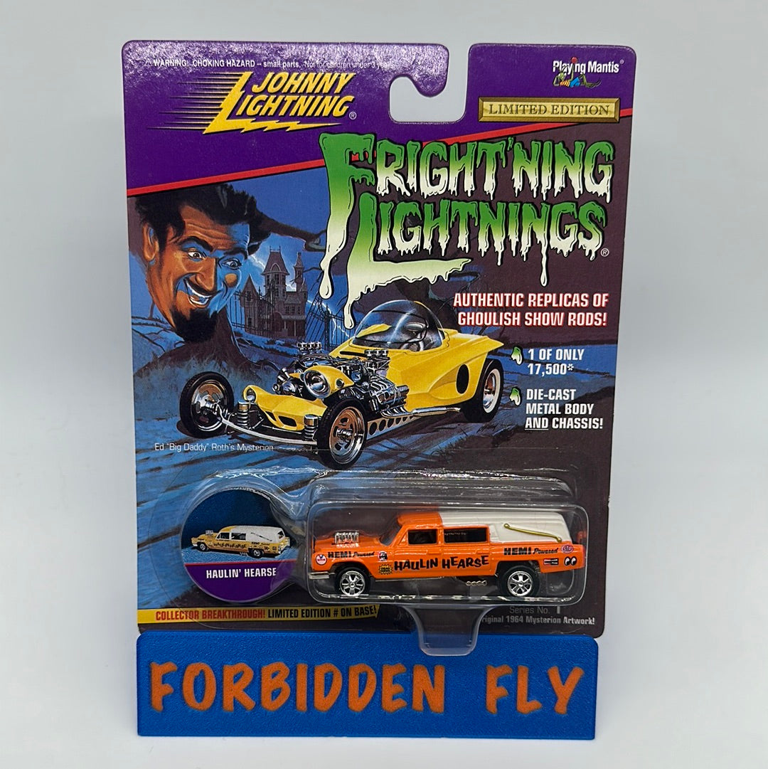 Johnny Lightning - Frightening Lightnings Series 1 - Orange Haulin’ Hearse