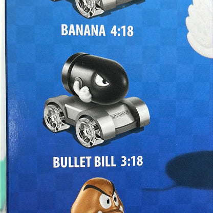 Hot Wheels Mario Kart - 2019 Blind Boxes - Wheeled Figure #3 Bullet Bill