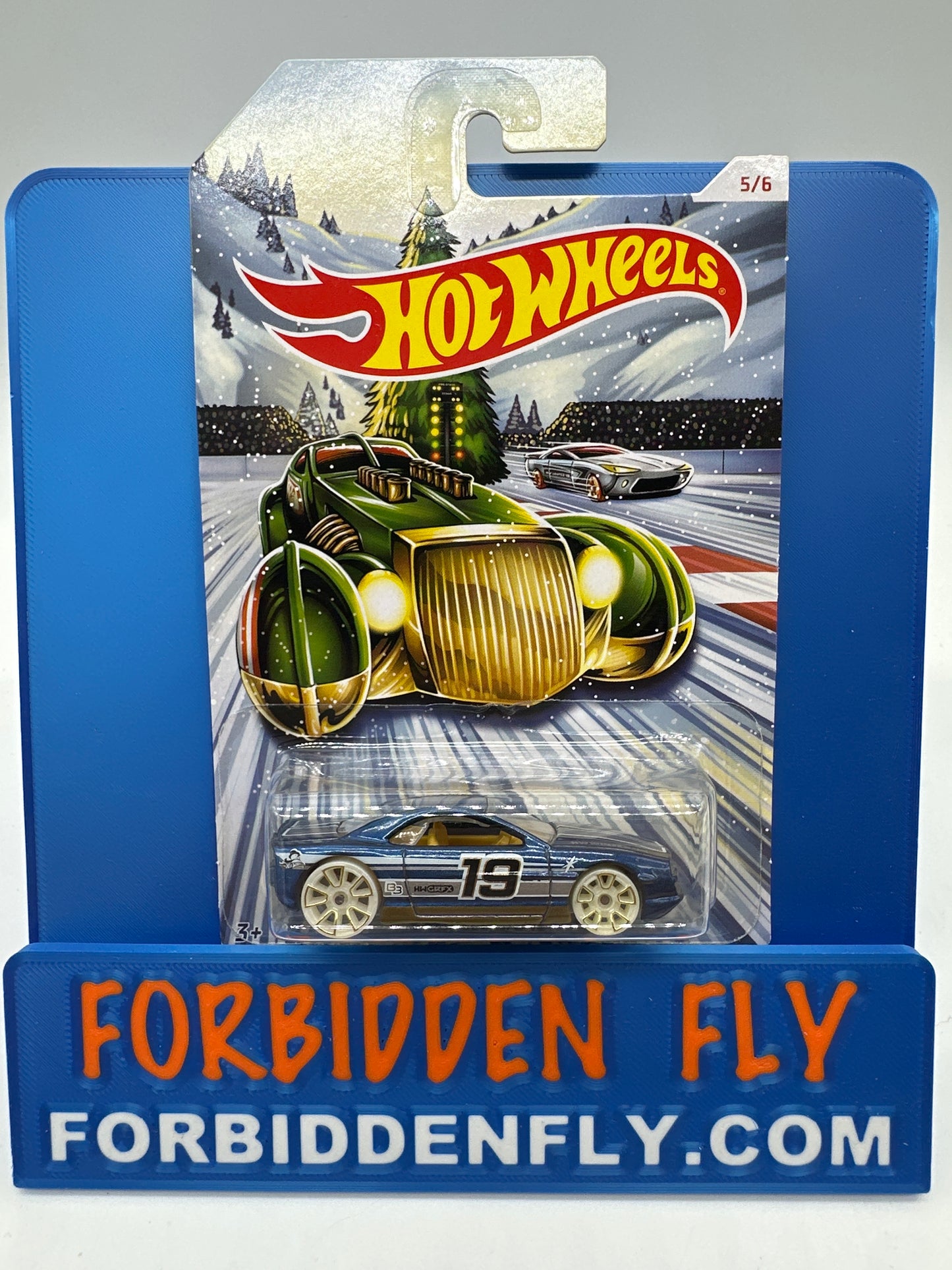 Hot Wheels - Wal Mart Exclusive 2019 Holiday Hot Rods Series - Complete Set of 6