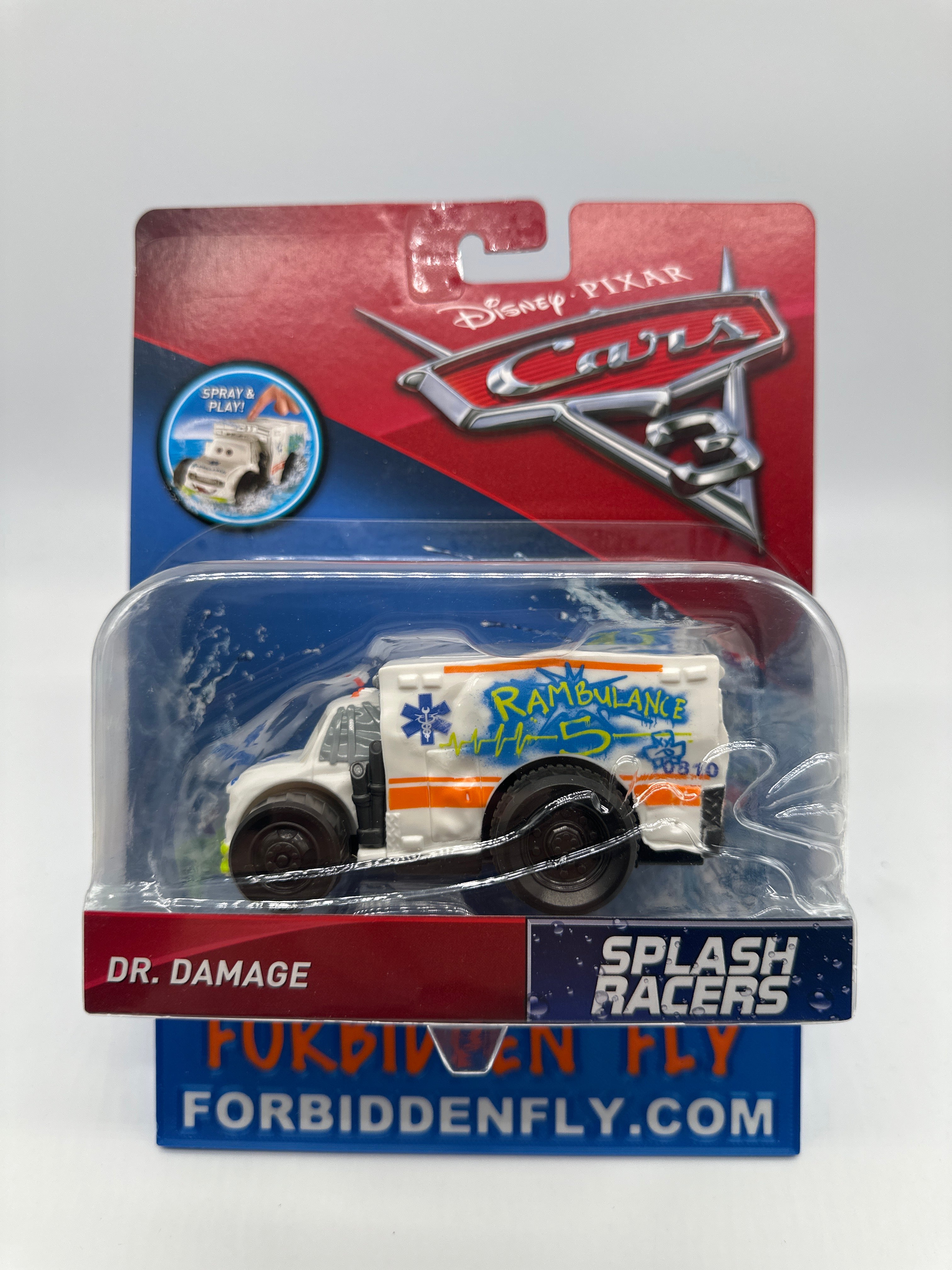 Disney Pixar Cars Movie - Cars 3 Splash Racers - Dr. Damage – Forbidden Fly