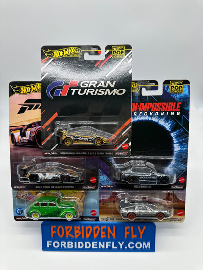 Hot Wheels Premium - Pop Culture 2025 Mix L - Set of 5